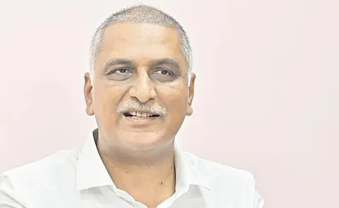 Harish Rao Counter To Uttam Kumar Comments On Palamuru Project