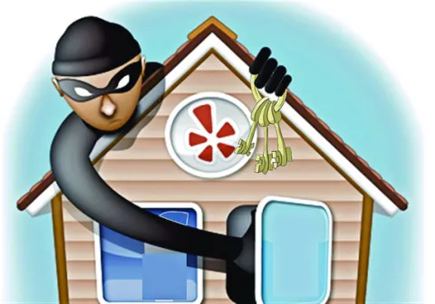  కిటికీ పక్కన   తాళాలు పెట్టారో.. 
