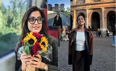 Rashmikas Rome Vacation With Anand Deverakonda And Friends Is All About Style