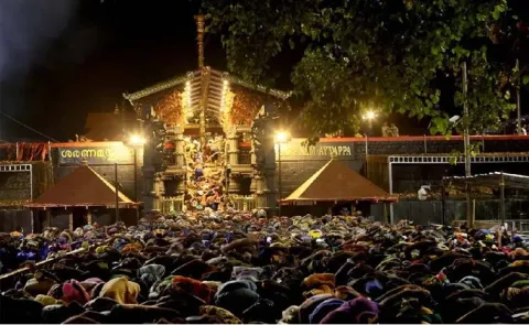 Sabarimala set a new revenue record And 30 Lakhs Devotees Visit