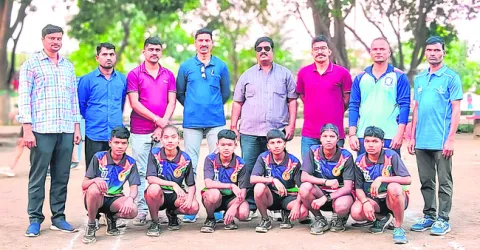 జాతీయస్థాయి ఖోఖో పోటీలకు ఎంపిక
