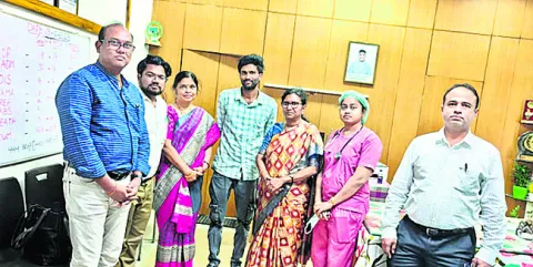 సర్వజన ఆస్పత్రిలో అరుదైన శస్త్రచికిత్స