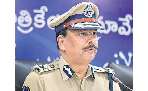 DGP Shivadhar Reddy At release of Telangana Police Annual Report 2025