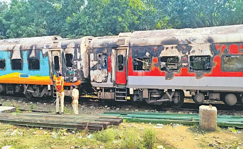 Investigation into the fire incident on the Ernakulam Express train