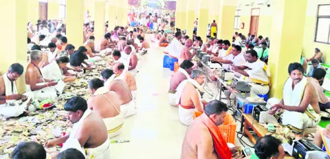 చినవెంకన్న హుండీ ఆదాయం రూ. 3.12 కోట్లు 