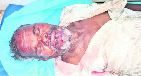 గుర్తుతెలియని వృద్ధుడి మృతి 