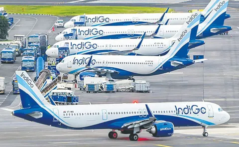 Indigo cancels over 200 flights in single day due to crew shortage