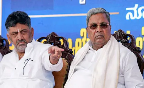 Karnataka Deputy CM DK Shivakumar Lands in Delhi Amid Speculation Over CM