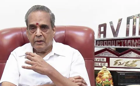 Legendary Producer AVM Saravanan Passed Away