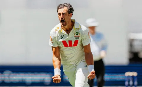 Ashes 2nd Test: Mitchell Starc becomes leading left arm pace wicket taker in Test cricket10