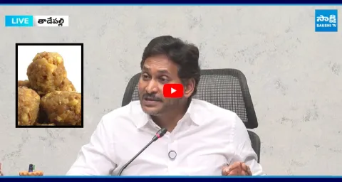Animal Fat In Tirupathi Laddu YS Jagan Strong Counter To Chandrababu 1