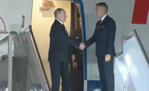 Russia President Putin Arrived To India