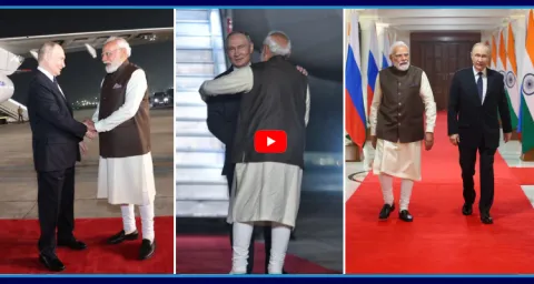 PM Narendra Modi Personally Invited Russia President Putin  1