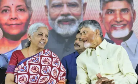 KSR Comment: Nirmala Sitaraman Big Joke Amaravati Mumbai Chandrababu