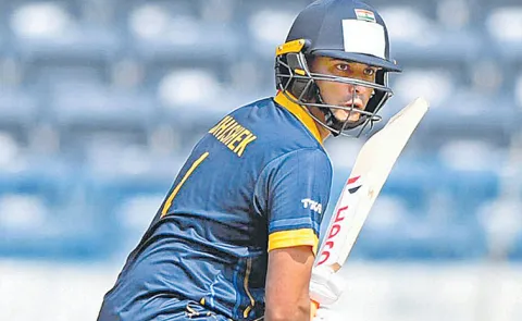 Team India opener Abhishek Sharma impressed with an all round performance1