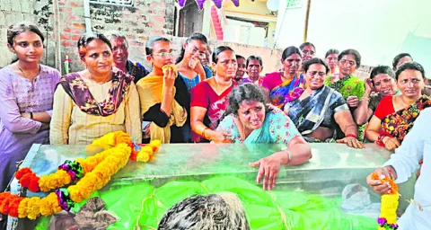 శివాపురం గ్రామంలో విషాదఛాయలు 