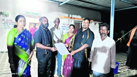 కోయగూడెం బీఆర్‌ఎస్‌ అభ్యర్థిపై దాడి 