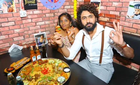 Hero Dharma Mahesh inaugurated Jismat Jail Mandi at Chaitanyapuri 