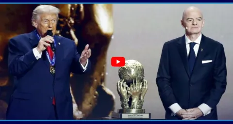 US President Donald Trump Wins FIFA Peace Award 1