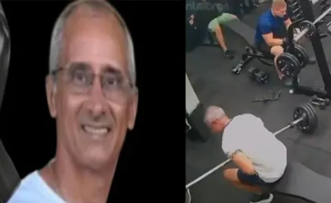 Gym accident Ronald Montenegro passed away by falling barbell13
