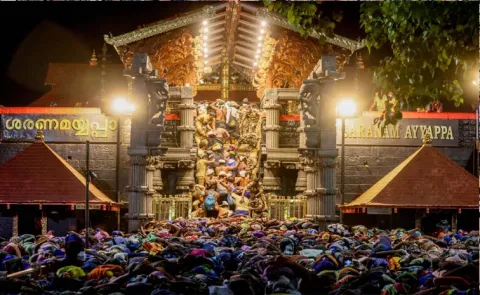 Sabarimala temples nada typically closes during the pilgrimage season 15