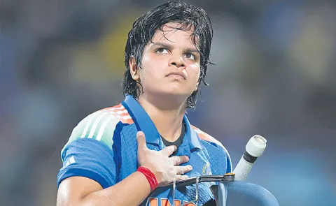 Shafali in the race for ICC Player of the Month1