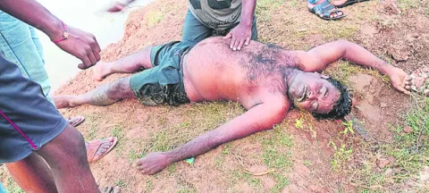 పుష్కర కాలువలో పడి వ్యక్తి మృతి 
