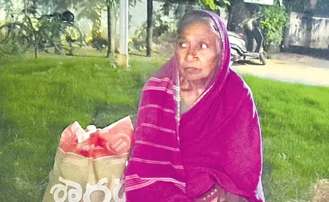 Sons Left Mother at RDO Office At Jagtial Telangana