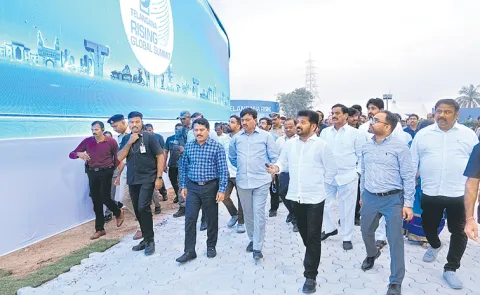 CM Revanth Reddy Review On Telangana Global Summit Arrangments