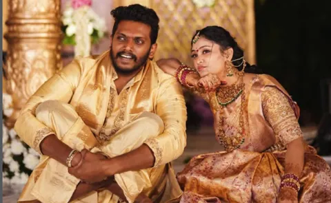 Tollywood director Sandeep Raj Marriage Day wishes To his Wife Chandini