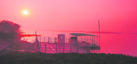 అరుణోదయం.. ప్రకృతి సోయగం