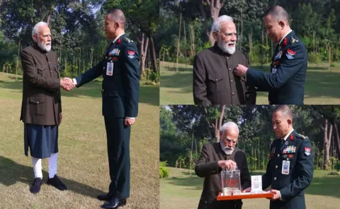 PM Narendra Modi Extends Greetings On Armed Forces Flag Day