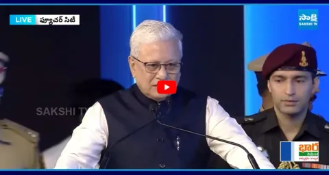 Telangana Governor Jishnu Dev Varma’s Powerful Speech at Telangana Rising Summit 2025 1