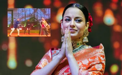 Kangana Ranaut Dance BJP MP Jindal Daughter Wedding