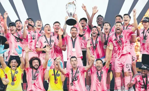 Inter Miami Club wins Major League Soccer title1