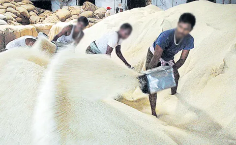 Sales and recycling of brown rice continue across the state