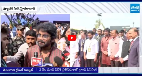 Nagarjuna Comments At Telangana Rising Global Summit 1