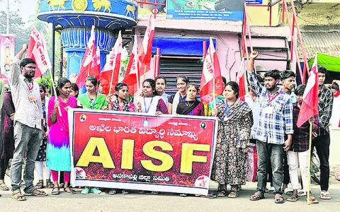 విద్యారంగ సమస్యలపై ప్రశ్నిస్తే రౌడీ షీటా? 