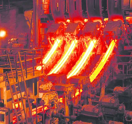 ఎస్‌ఎంఎస్‌–2లో రికార్డు హీట్ల ఉత్పత్తి