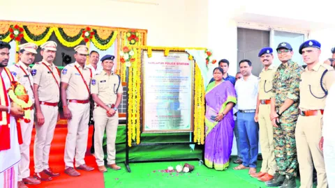 నార్లాపూర్‌ పోలీస్‌స్టేషన్‌ ప్రారంభం