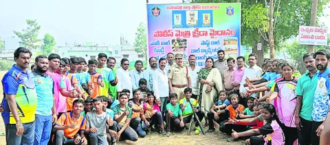 14 మండలాల్లో క్రీడా మైదానాల నిర్మాణాలు ప్రారంభం 