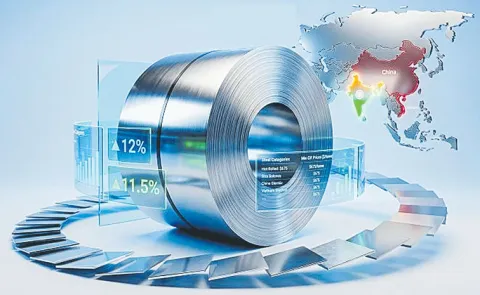 India imposes three-year tariff on steel products