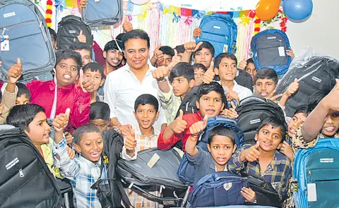 KTR comments on the Apparel Park