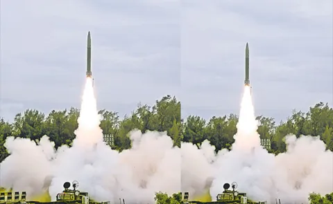 India successfully Pralay missile test