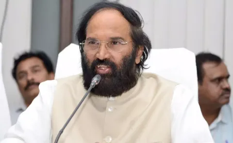 Minister Uttam Kumar Reddy Powerpoint Presentation On Water Allocation