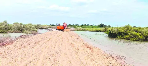 40 ఎకరాలు విక్రయం 