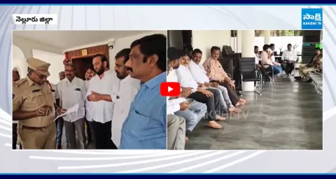 YSRCP Leaders House Arrest In Nellore  1