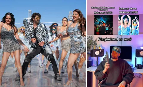 The Raja Saab Movie: Is Thaman Composed Nache Nache Song Copy from Hollywood5