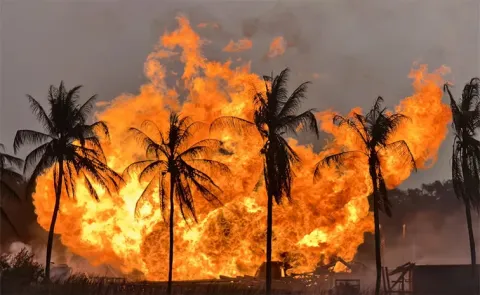 The ONGC blowout in Konaseema has been brought under control