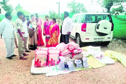 బియ్యం పట్టివేత  